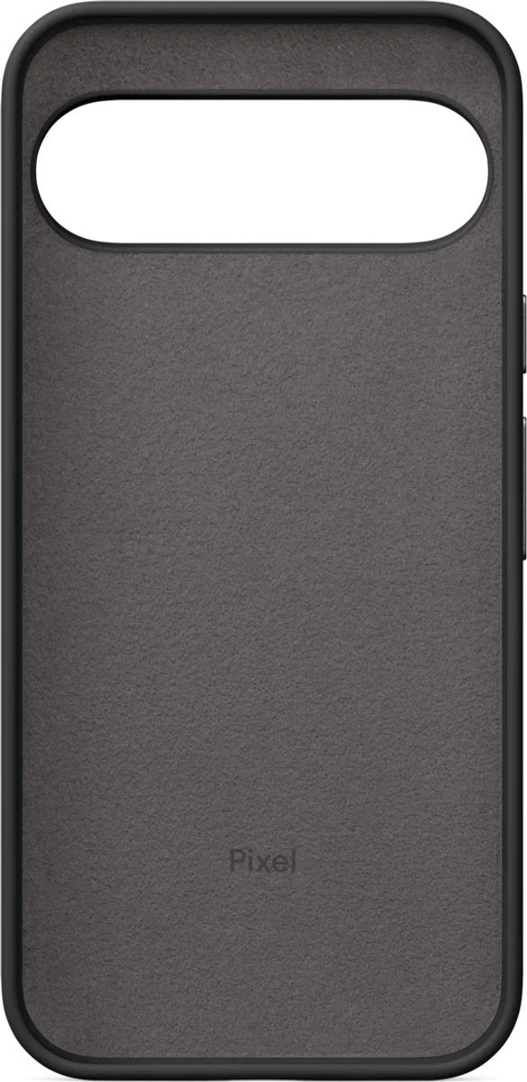 Google Pixel 9 Pro XL Rückseite Abdeckung Fall - Durable Silikon - stoßfest - schwarz