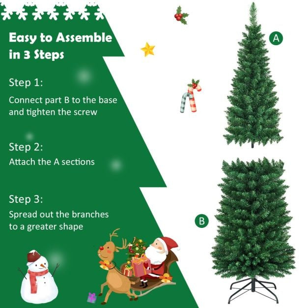 Weihnachtsbaum Künstlicher Tannenbaum Weihnachtsbaum 180cm