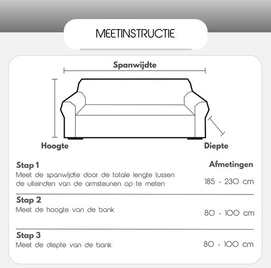 Hilvard - Sofabezug 3-Sitzer-Sofas - (185 - 230 cm) - Sand - Samt - Stretch - Sofaschoner - Möbelbezug - Gegen Beschädigungen und Flecken - Sitzbezug - Sitzbezug