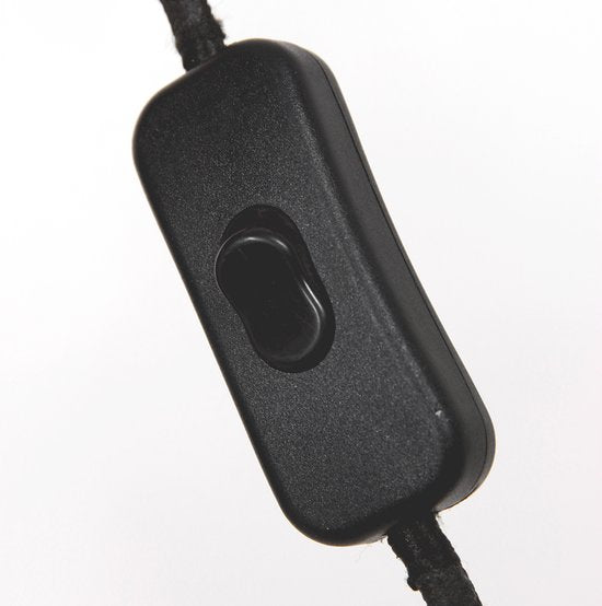 Anne Lighting Tischleuchte Lyons - schwarz - Metall - 15,5 cm - E27 Fassung - 3467ZW