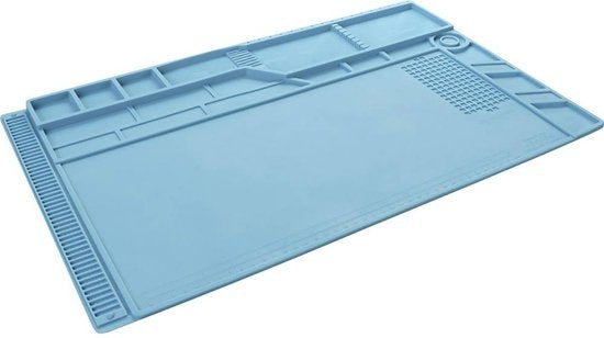 Velleman Silikon-Lötmatte, 550 x 350 mm, blau
