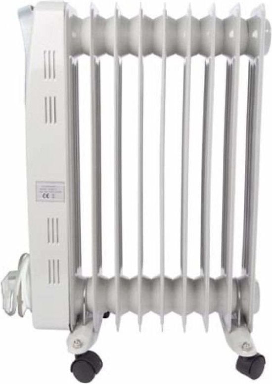 Perel Ã–lradiator, 9 Rippen, drei Heizstufen, 2000 W