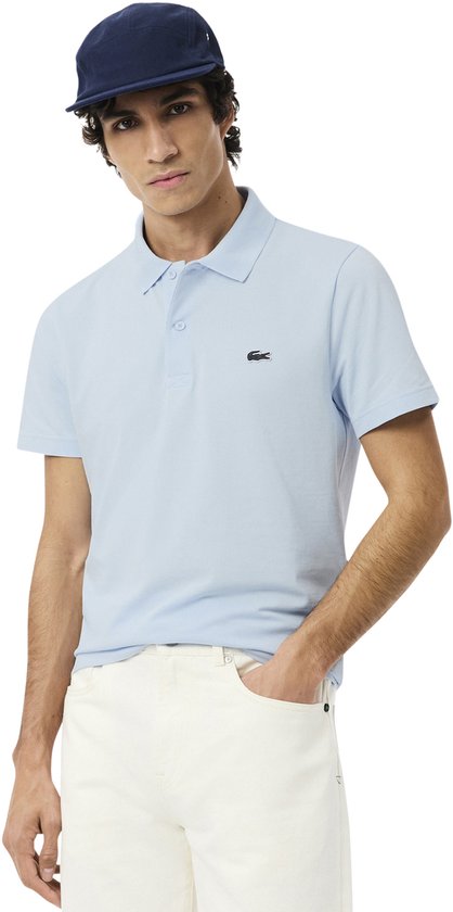 Lacoste Poloshirt „Breathable“, hellblau – Größe L – Herren