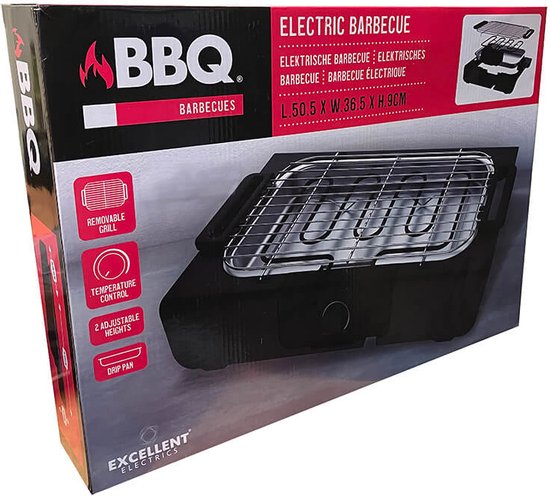 Elektrischer Tischgrill – Grillplatte 42 × 24