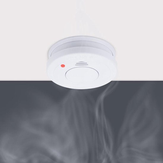 Smartwares FSM-11510 – Rauchmelder 85 dB – 5 Jahre Batterielebensdauer, 10 Jahre Sensorlebensdauer – TÜV-zertifiziert – Brandmelder
