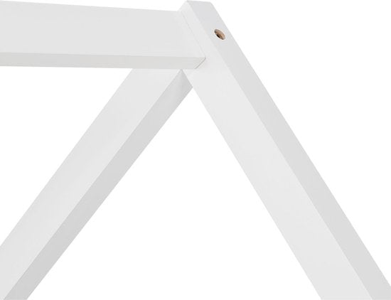 Kinderbett Marli - 90 x 200 cm - Weiß - inkl. Bettkästen