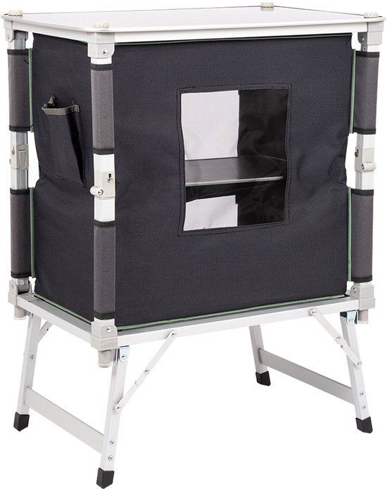 Bo-Camp – Kochschrank/Aufbewahrungsschrank – Edith – Leicht zusammenklappbar – 65 x 45 cm