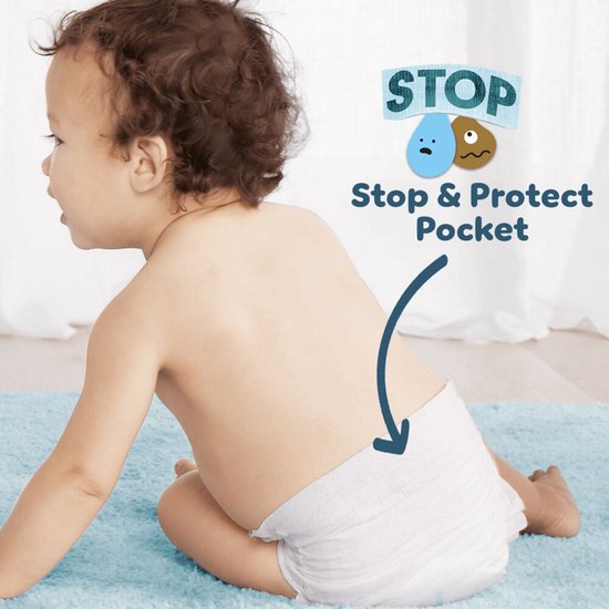 Pampers Premium Protection Größe 1, 180 Windeln, 2 kg–5 kg