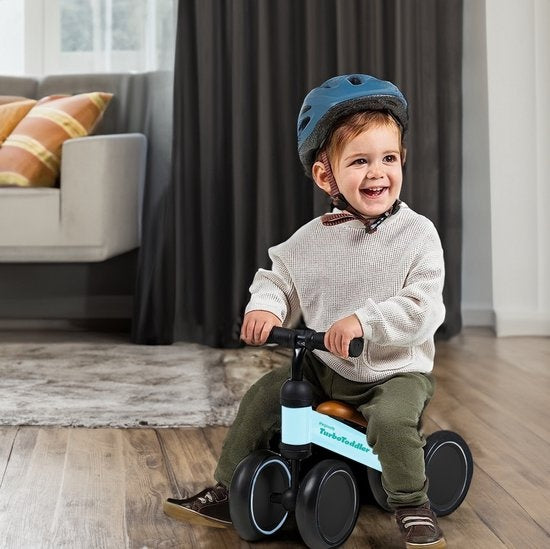 LifeGoods TurboToddler Balance Bike - Spielzeug ab 1 Jahr - Kinder Roller - Mintgrün