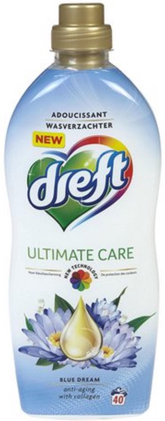 Dreft Weichspüler Blue Dream – 40 Waschgänge – 1 Liter