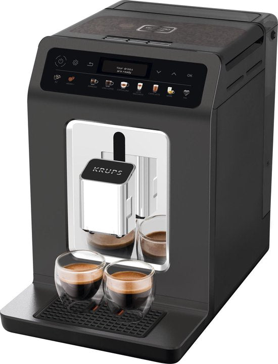 Krups Evidence One EA895N - Vollautomatische Espressomaschine - Schwarz