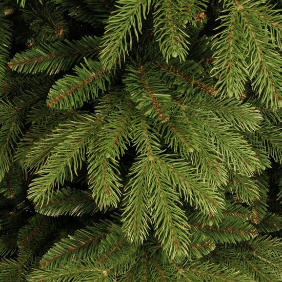 Black Box Trees Brampton Kunststoff-Weihnachtsbaum mit PVC- und PE-Nadeln – Kunstbaum mit Scharnierkonstruktion und 684 Zweigen – Weihnachtsdekoration für den Innenbereich – H 120 x Ø 91 cm – Grün