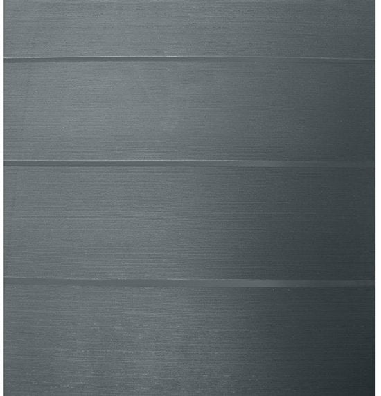 Hochschrank – TOOD – 2 Türen + 3 Polypropylen-Einlegeböden – 68 x 37 x H 163 cm – Grau