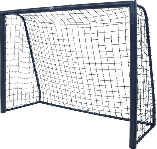 AXI Fußballtor Kylian 220 x 170 cm Anthrazit – inkl. Bodenanker – pulverbeschichteter Stahlrahmen