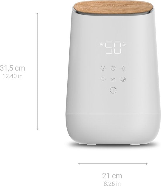 medisana AH 680 – Luftbefeuchter mit Aroma- und Wellness-Beleuchtung