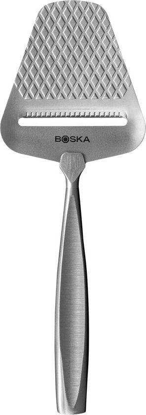 Boska Käsehobel Monaco+ - Design-Käsehobel - Preisträger - Käsehobel für Hartkäse - Edelstahl - Spülmaschinengeeigneter Käsehobel - Geschenktipp - Küchenutensilien - Küchenzubehör - Lebenslange Garantie