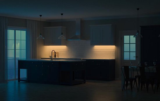 Yeelight Schrankbeleuchtung mit Bewegungssensor – 90 Lumen – Schwarz – 40 cm – wiederaufladbar