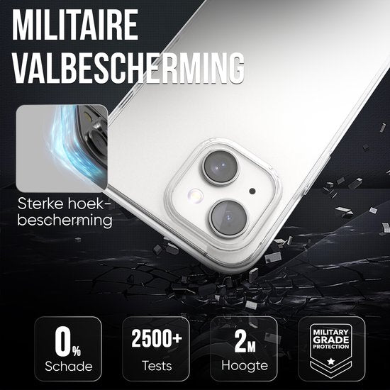 Telefon Fall Transparent Geeignet Für Iphone 13 Fall Transparent Und Bildschirmschutz Schutzglas