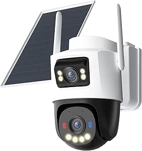 Imou IPC-SA70F-10M1T2 Solar-Überwachungskamera – Dual 5 MP – WLAN & 4G LTE – IP65