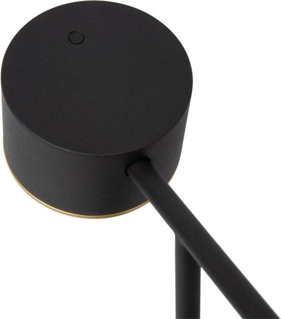 Lucide GIAN – Tischlampe – LED, dimmbar – 1x9 W, 2700 K – Schwarz