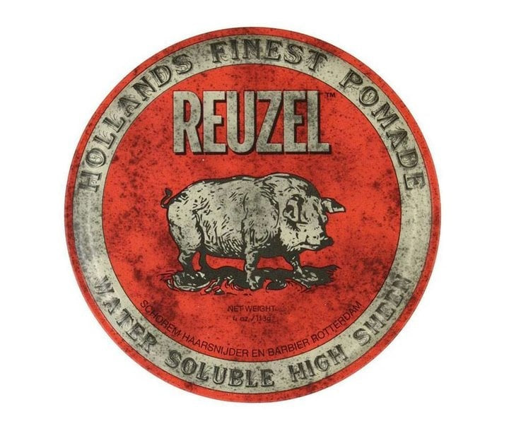 Reuzel Hf Pomade Wasserlöslich Hochglanz - Rot 113 gr