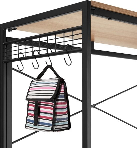 tectake - Paterson Klapptisch 102x51x77cm - hellbraun - 404661