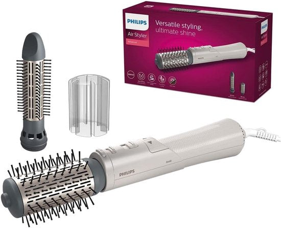 Philips Air Styler der 7000er-Serie – Föhnbürste – Für glänzendes, gesundes Haar mit viel Volumen – BHA710/00