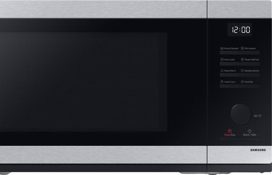 Samsung MS32DG4504ATE1 - Mikrowelle - Schwarz - 1000W - Leicht zu reinigen - Abtaufunktion - 37 Kochprogramme