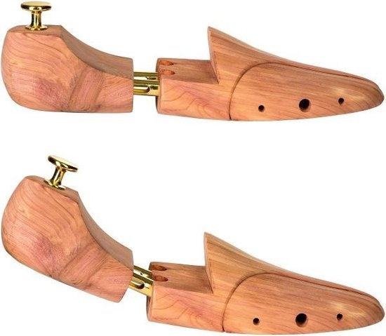 tectake - Luxus Schuhspanner Größe 42-43 Zedernholz - 402252