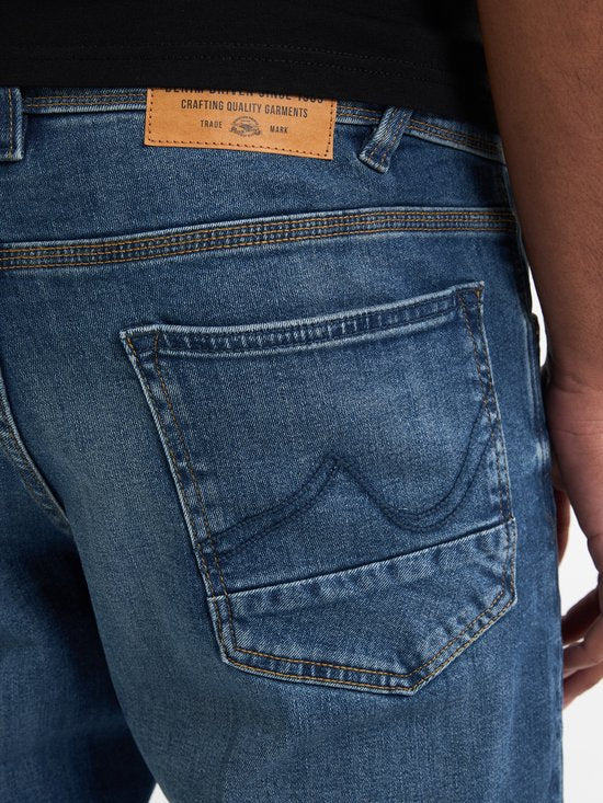 Petrol Industries - Russel Regular Tapered Fit Jeans für Herren - Blau - Größe W38L36