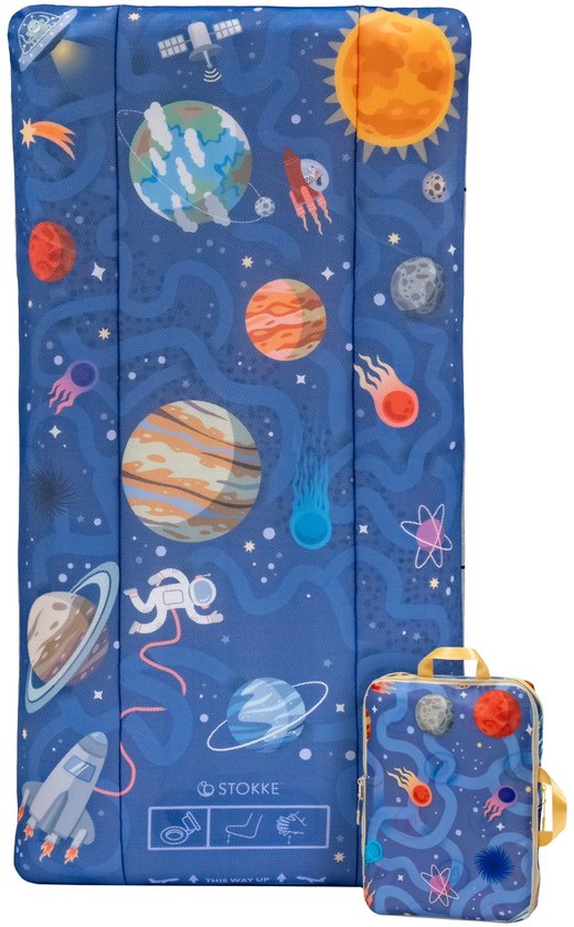 Stokke® JetKids™ Cloudsleeper – Reisematratze 150 cm (Space Maze)