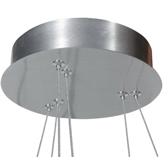 Hängeleuchte Ringlux 3514ST aus Stahl, 60 cm, höhenverstellbar – Steinhauer Moderne Innenbeleuchtung