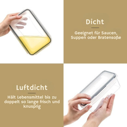 Stosh - Meal Prep Trays - Gefrierschalen - Lebensmittelbehälter - 16 Stück - BPA frei - Kunststoff