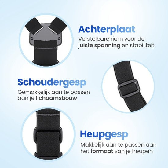 GarpexÂ¬Ã† Universal-Brustgurt Brustgeschirr - Brusthalterung geeignet für verschiedene Action-Kameras und Smartphones - Schwarz