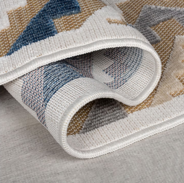 Flair Rugs Plaza Zion Outdoor-Teppich Grau - 160 x 230 cm