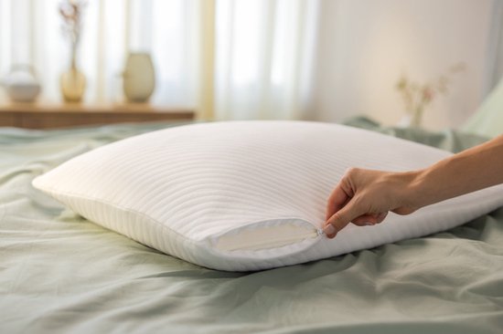 TEMPUR Prima Kopfkissen - Medium - druckreduzierendes und strapazierfähiges Kopfkissen für alle Schlafpositionen - 60 x 50 cm