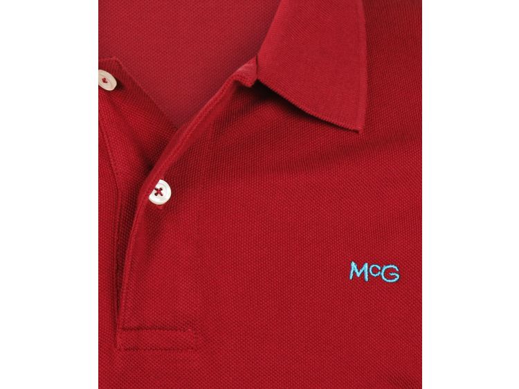 McGregor Classic Polo – Herren – Poloshirt – Dunkelrot – M