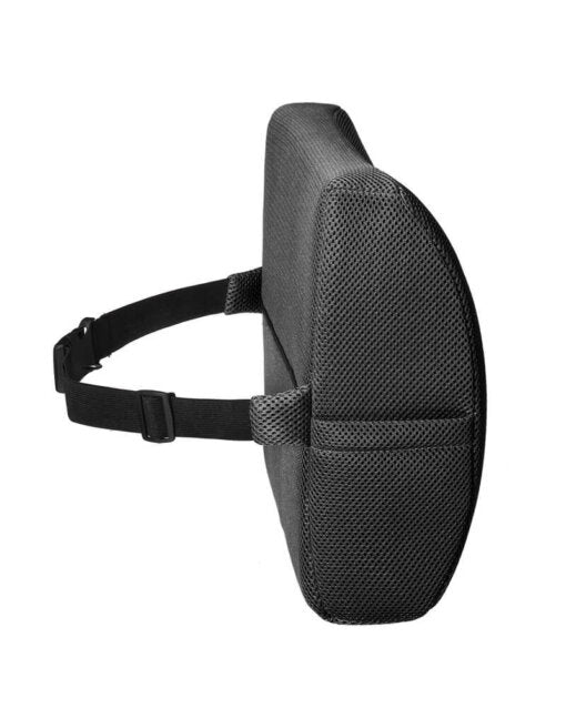 Home & Comfort Rückenkissen - Memoryfoam - Schwarz