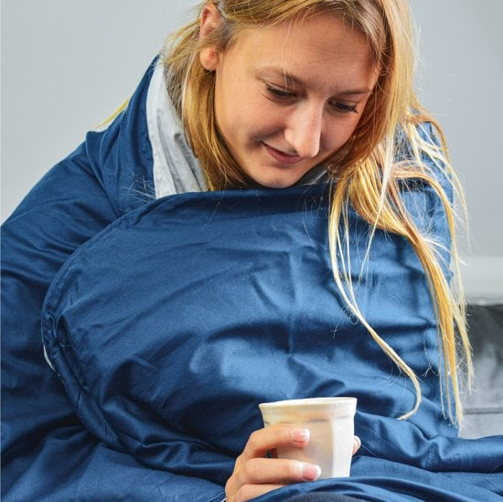 EL Life Hantelbettbezug 150 x 210 cm - Bezug aus 100% OEKO-TEX Baumwolle