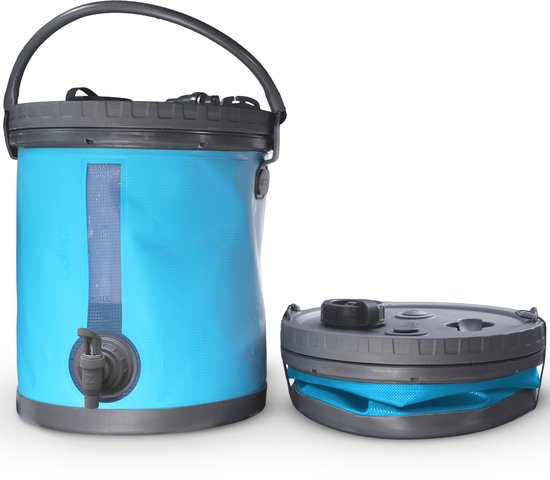Colapz Faltbarer Wasserkanister 20 l Premium – BPA-freier Camping-Wassertank mit verriegelbarem Deckel und Hahn – Robuster Trinkwasserbehälter für den Außenbereich, den Garten und das Wohnmobil