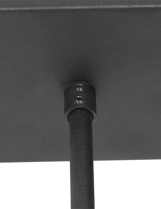 Steinhauer Pendelleuchte Bande - schwarz - Metall - 3320ZW