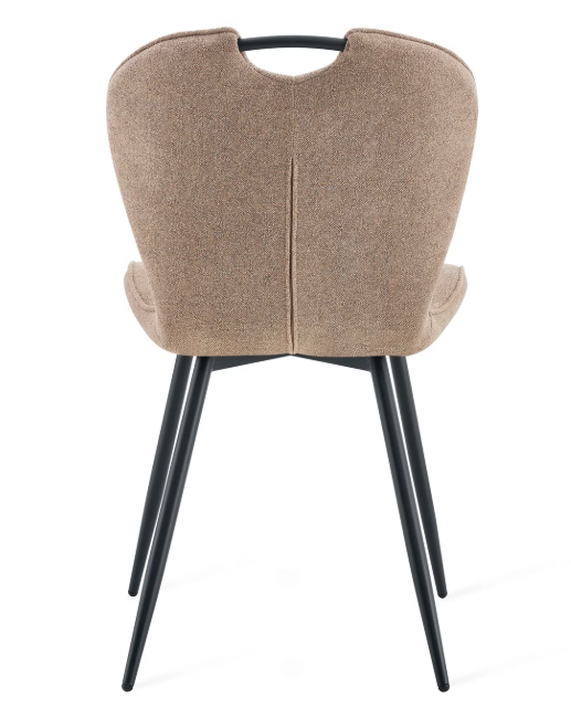 Multifurn Sten Esszimmerstuhl, 2er-Set – Taupe – 48 x 40 x 120 cm