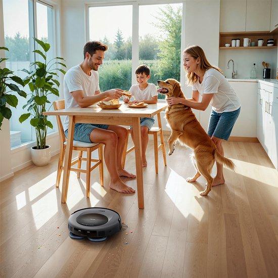 Eufy Omni C20 beutellos, Schwarz, Grau