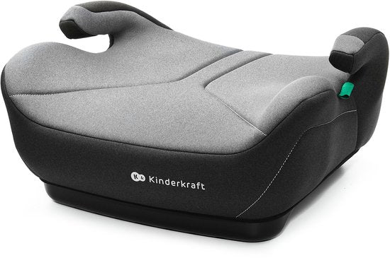 Kinderkraft I-BOOST 2 i-Size – Sitzerhöhung – Autokindersitz – 125–150 cm, 22–36 kg – 6–12 Jahre – R129-zertifiziert – Grau