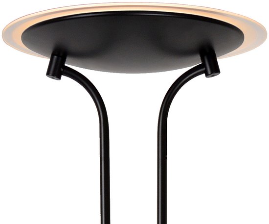 Lucide CHAMPION-LED – Leselampe – Ø 30 cm – dimmbare LED – 3000 K – Schwarz
