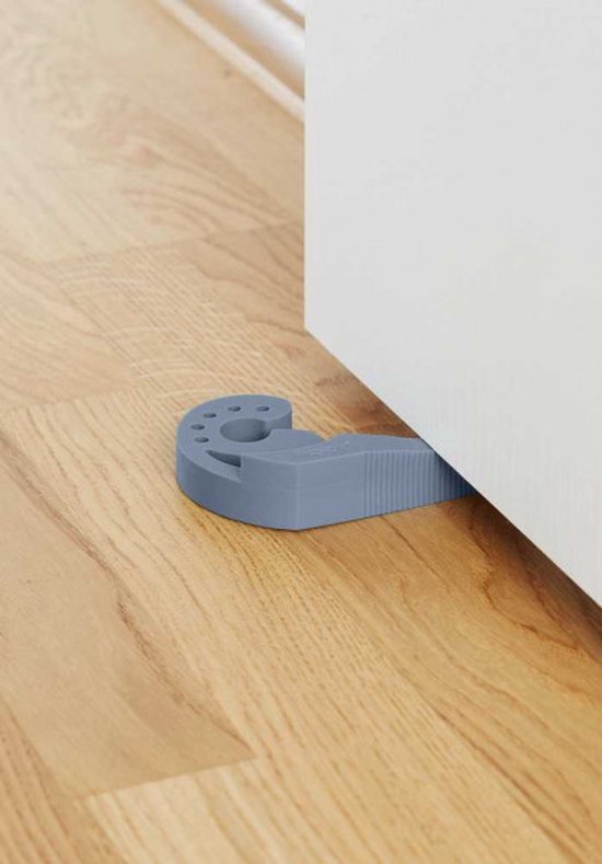 Wenko Türstopper Multi-Stop 11,8 × 7,7 × 2,5 cm TPR Blau