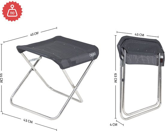 Crespo Fußhocker – AL-228 – 2 Stück