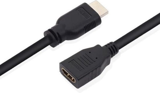 GarpexÂ® HDMI-Verlängerungskabel - HDMI-Stecker auf HDMI-Buchse Adapter - 4K 30Hz Ultra HD - 30cm