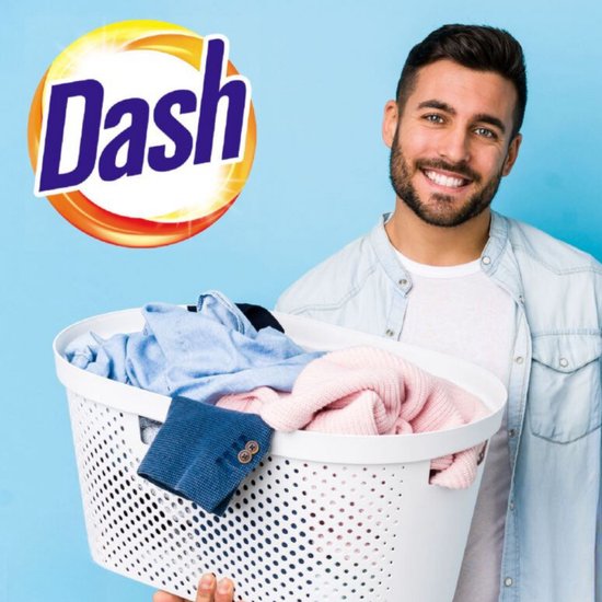 Dash 2w1 – Waschmittel – Farbschutz – 50 Waschgänge – 2,25 l