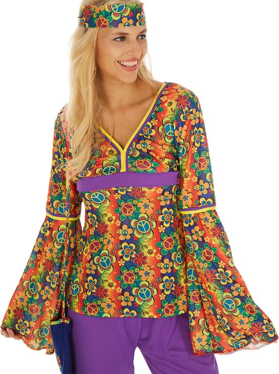 Dressforfun Faschingskostüm Hippie – Damen – Größe XL